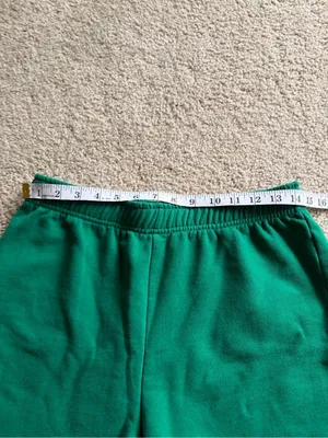 Land Rover Pacsun preppy cotton blend green raw hem shorts size medium thumbnail 9