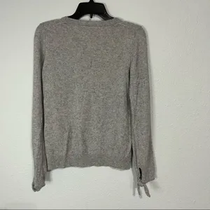 Banana Republic Fine Italian Yarn by Filpucci Tie Sleeve Sweater Size Medium thumbnail 5