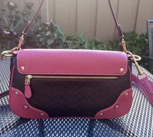 coach Millie Shoulder Bag In Colorblock Signature Canvas ce639 thumbnail 3