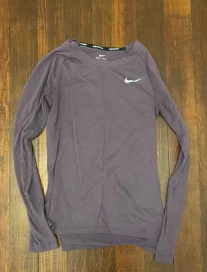 Nike Dri Fit Long Sleeve Running Shirt thumbnail 1