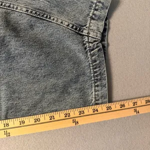 Gap Supersoft Pull-On Barrel Jeans Light Wash Denim Women Size M thumbnail 5