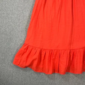 Ann Taylor Tie Back Flounce Shift Dress Women's Petite Small Short Sleeve New thumbnail 3