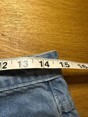 Princess Polly distressed denim shorts 8 jorts thumbnail 5