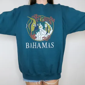 Vintage 90s Bahamas Fish Sweatshirt thumbnail 2