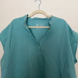 Figs Rafaela Oversized Scrub Top Blue Size XXL Cap‎ Sleeve Women's thumbnail 3