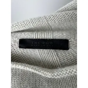 The Row Gray Short Sleeve Cashmere Sweater Need Repair Small thumbnail 6