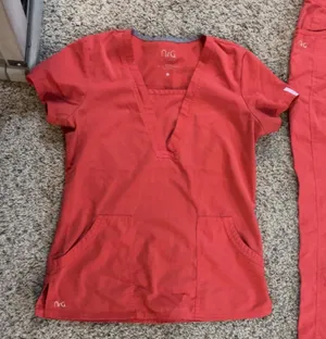 NRG coral scrub set Red Size M thumbnail 1