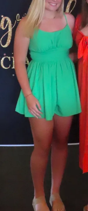 Green DO+BE Romper Emerald thumbnail 1