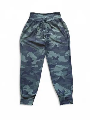 Old Navy Powersoft High-Rise Camo Jogger Olive & Black Athletic Women’s Size Med thumbnail 5