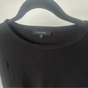 JLUXLABEL Black Essential Long Sleeve Tee thumbnail 4