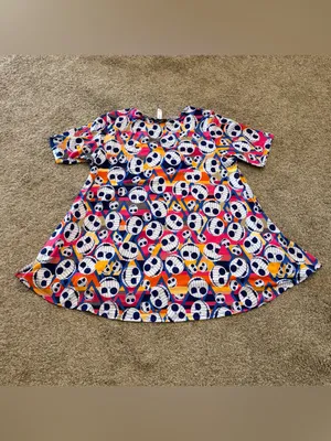 LuLaRoe The Nightmare Before Christmas Women’s Short Sleeve Tunic Size XL thumbnail 8