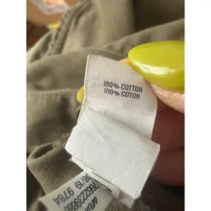 Aerie Womens XL Utility Jumpsuit‎ Olive Green Button Front Cotton Twill Jogger thumbnail 9