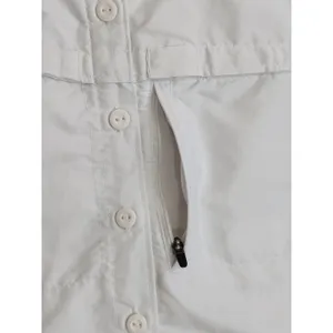 L.L.Bean Women's White Sleeveless Hiking Outdoor Shirt Top S Small Vented Excell thumbnail 5