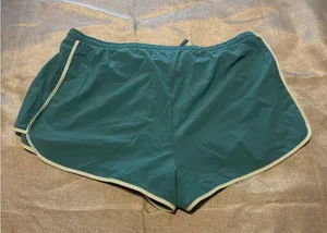 Aerie Teal Shorts with White Accents thumbnail 3