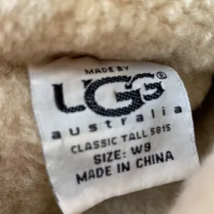 Ugg Tan Traditional Classic Fleece Lined Boots 9 9W thumbnail 5