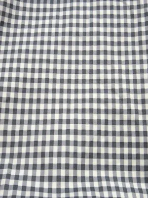 NWT Reformation Elvira in Slate Check Gingham Cotton Bubble Hem Midi Dress 6 thumbnail 12