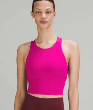 Lululemon Invigorate Tank Rippend Raspberry Size 6 thumbnail 1