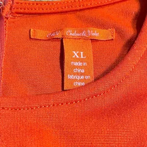 C&V Chelsea & Violet Keyhole Side Cutout Fit Flare Burnt Orange XL thumbnail 7