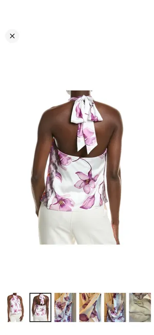 Ramy Brook Rosetta Halter Top thumbnail 3