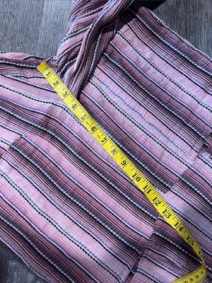 Free People Freya Stripe Overalls. NWT. Mauve combo thumbnail 14