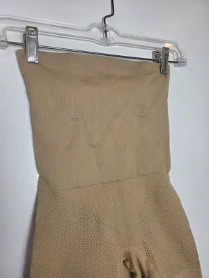 Beige Tummy Control Shapewear Thigh Abdomen Boning Support Slimming S/XS thumbnail 2