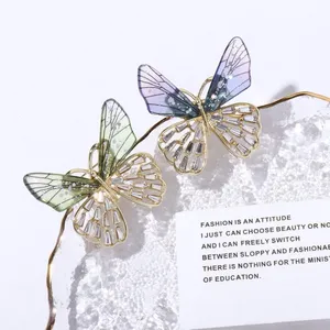 Mini Transparent Wings Butterfly Brooch Multiple thumbnail 1