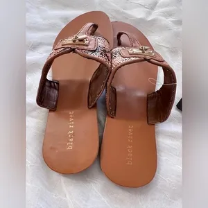 Black Rivet sandals thumbnail 3
