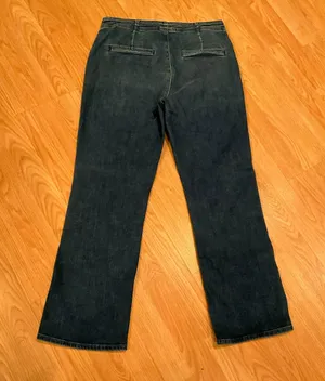 Mother Sailor Tripper High Rise Bootcut Cropped Flare Jeans 30 thumbnail 9