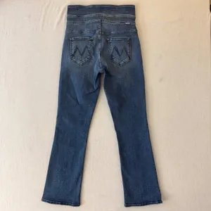 Mother The Triple Stack Insider Ankle Jeans Womens 29 Blue Chick Flick High Rise thumbnail 3