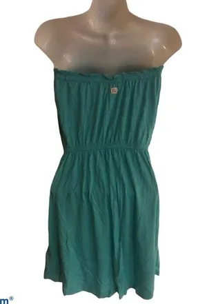 Weeding Out Beach Dress Swim Cover-Up Size L Aqua Summer Pool thumbnail 3