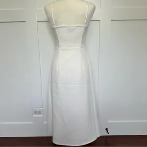 French Connection White Corset Dress thumbnail 6