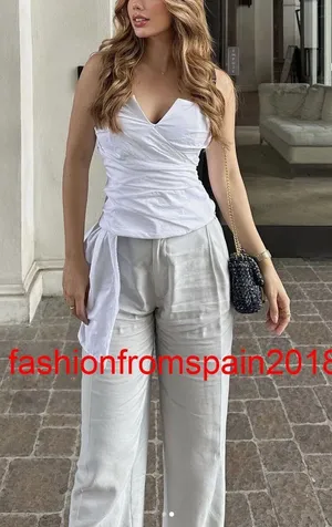 Zara NWT  STRIPED White STRAPLESS TOP. Size Small. thumbnail 2
