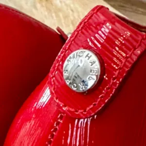 Michael Kors Red Patent Leather Pointed-Toe Stiletto Heels thumbnail 4
