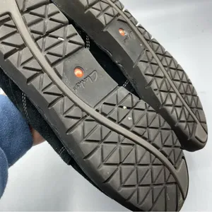 Clarks Artisan Black Suede Leather Slip On Comfort Shoes Womens 8 No Tie Loafer thumbnail 7
