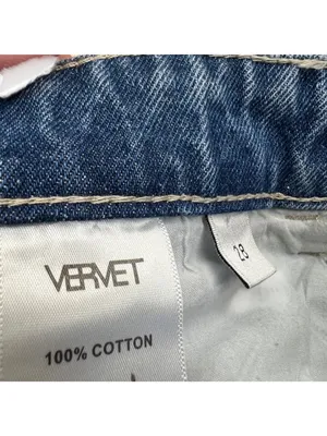 Altar'd State Vervet Distressed High Rise Jeans Size 28 90s Grunge Y2K Casual thumbnail 10