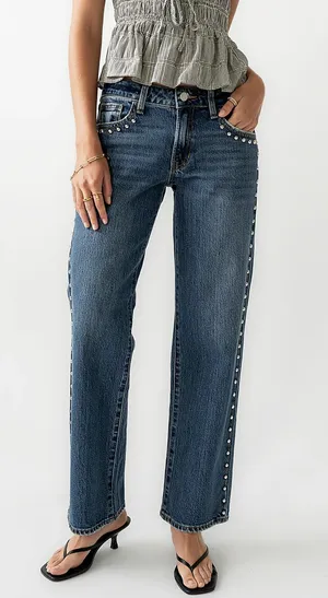 BCBGeneration Studded Jeans thumbnail 1
