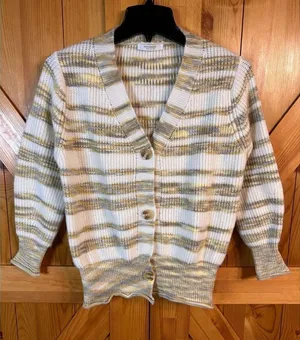Peppermayo cardigan, long sleeve striped size 4 (4824)￼ thumbnail 1