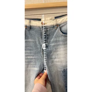 Gloria Vanderbilt x Chrisitian Siriano Miles Patchwork Ankle Jeans Women's 27/4‎ thumbnail 5