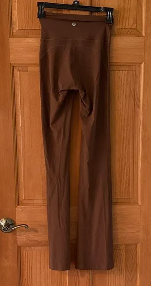 Lululemon Size 2 Lava Cake Groove Nulu Super-High-Rise Flared Athletic Pants thumbnail 7
