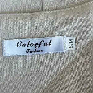Colorful Fashion Womens Beige Button-Up Vest thumbnail 3