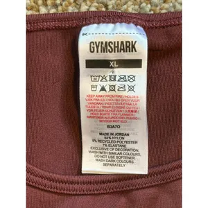 Gymshark Burgundy Seamless Midi Tank. Size XL thumbnail 3