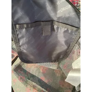 JanSport Floral Mesh Net Backpack GUC thumbnail 6