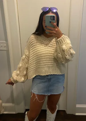 Vestique PomPom Sweater thumbnail 1