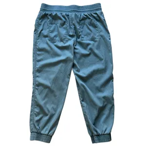A New Day Drawstring Elastic Waist Utility Jogger Pants Teal XL Baggy Utility thumbnail 2