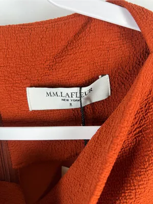 M.M.LaFleur Marilyn Dress Adobe Rust Orange Size 8 NWT thumbnail 4