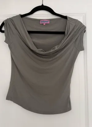 Edikted cowl neck top thumbnail 1