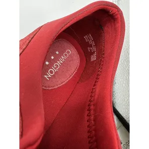 Covington Womens Size 7M Red Suede Leather Slip On Shoes Pre Owned‎ thumbnail 7