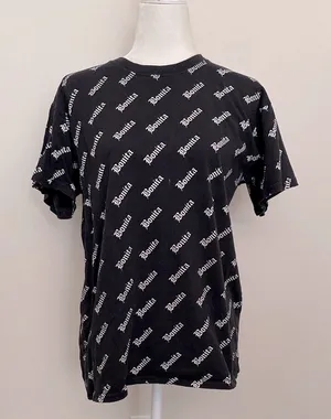 Viva La Bonita Black Graphic t-Shirt thumbnail 1