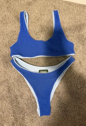 Daily Drills Bikini Set - WORN ONCE! XS/S thumbnail 1
