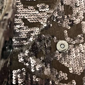 Lulus Bronze Sequin Envelope Convertible Crossbody/ Clutch NEW thumbnail 3